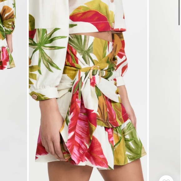 FARM Rio Spring Forest Mini Skirt - Picture 2 of 3